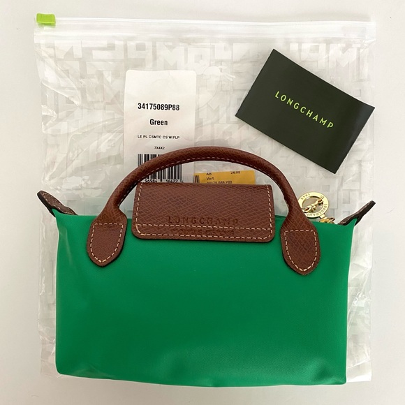 Longchamp Le Pliage Pouch with Handle - Picture 6 of 14